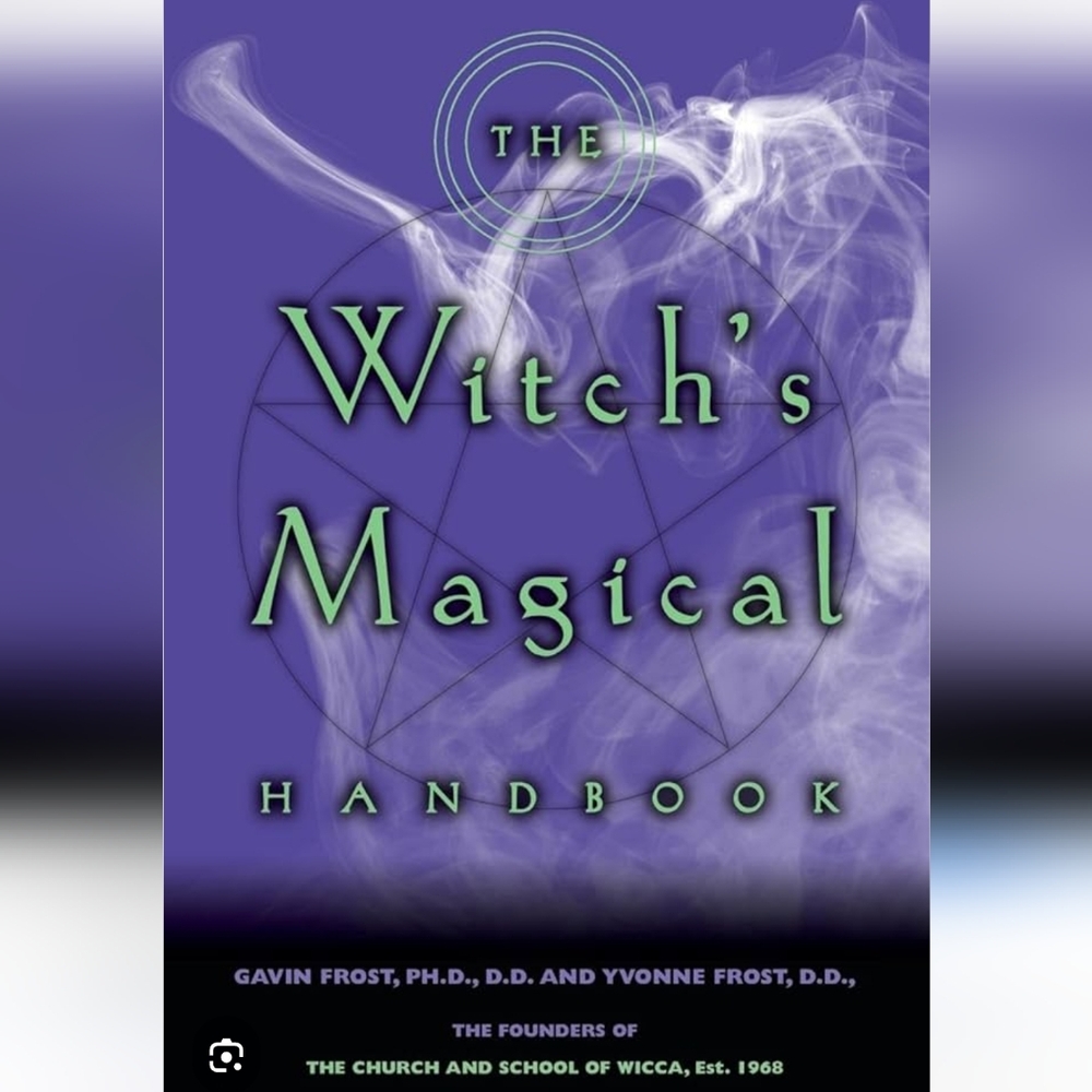 The Witch's Magical Handbook 2010 Gavin & Yvonne Frost Spell Occult Book